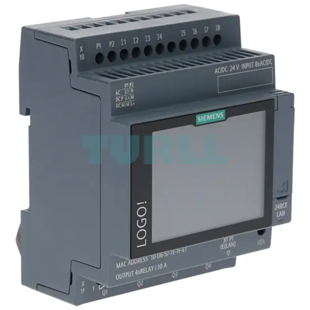 6ED1052-1HB08-0BA3 SIEMENS Exclusive LOGO! 24RCE Original Brand New 2 6ED1052-1HB08-0BA3 SIEMENS LOGO! 24RCE Logic Module
