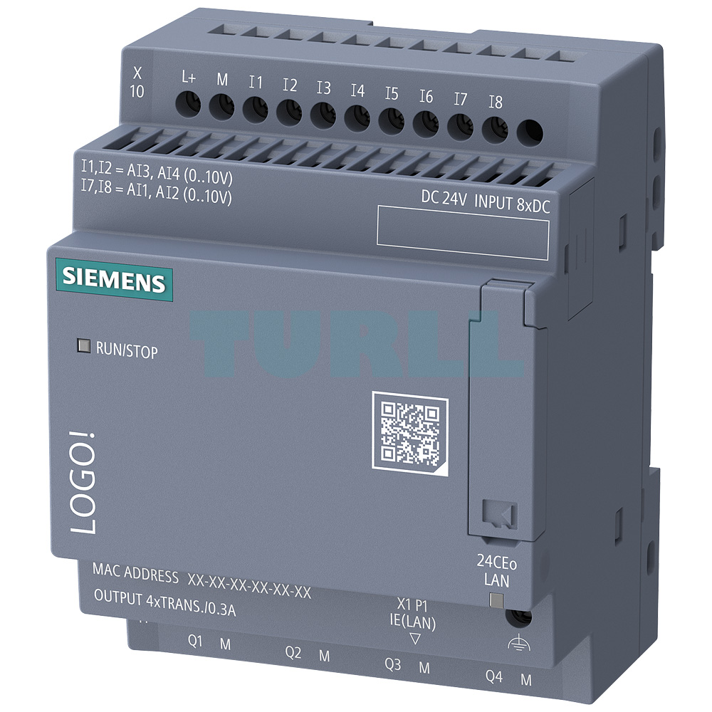 6ED1052-2CC08-0BA3 SIEMENS Exclusive LOGO! 24CEo Original Brand New 1 6ED1052-2CC08-0BA3 SIEMENS LOGO! 24CEo Logic Module