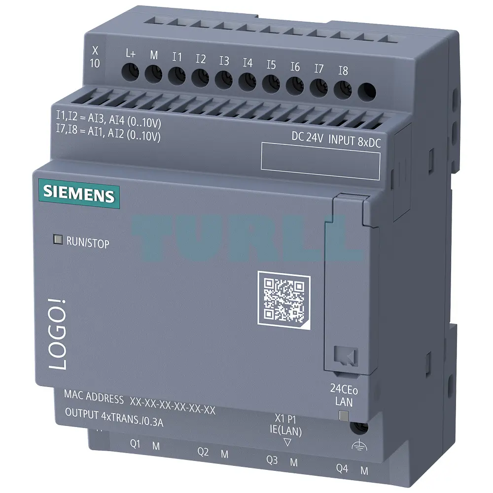 6ED1052-2CC08-0BA3 SIEMENS Exclusive LOGO! 24CEo Original Brand New 1 6ED1052-2CC08-0BA3 SIEMENS LOGO! 24CEo Logic Module
